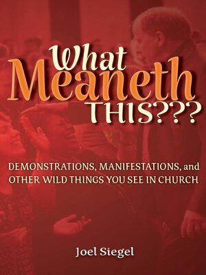 cover image of What Meaneth This?